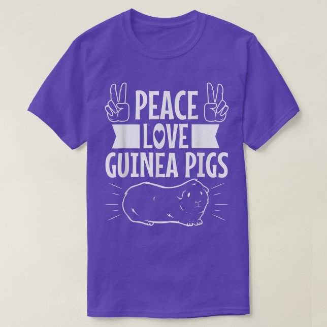 Guinea zur Liebe des Friedens4300 T-Shirt (Design vorne)
