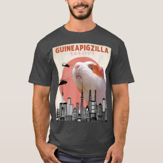 Guineapigzilla Funny Guinea Pig  T-Shirt