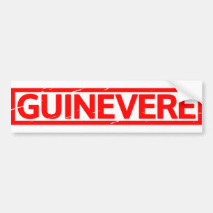 Guinevere Briefmarke Autoaufkleber