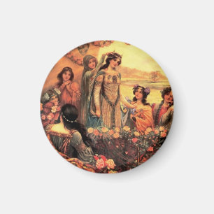 Guinevere in Camelot Magnet