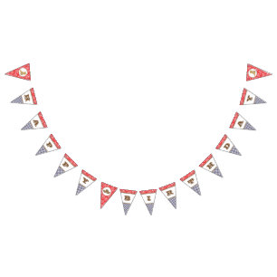 Guingan de Paisley de bannière de joyeux