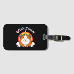 Guinicorn Guinea Pig Unicorn Kostüm Gepäckanhänger