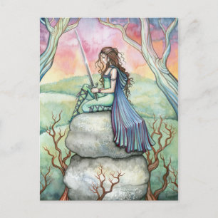Guinivere Postcard von Molly Harrison in Betrachtu Postkarte