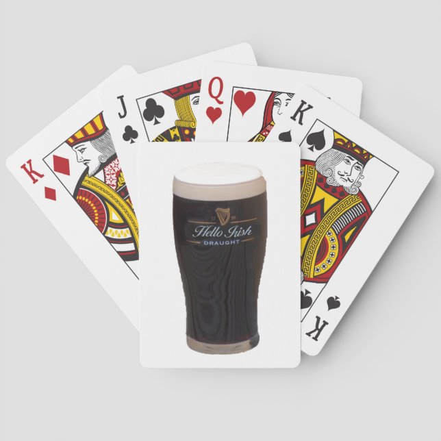 Guinness Pint Spielkarten (Rückseite)