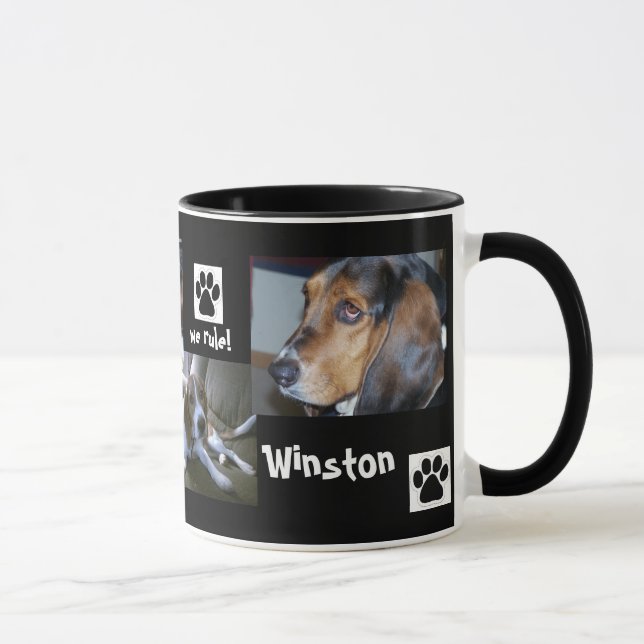Guinness- und Winston-Tasse Tasse (Rechts)