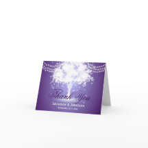 Guirlande lumineuse d'arbre violet Cartes de remer