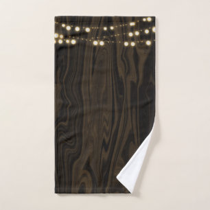 Guirlande Lumineuse en Bois Brun Rustique Fantaisi