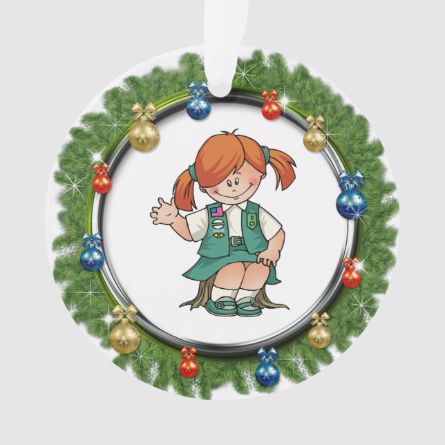 Guirlande rouge junior de pin de cheveux avec des (devant)