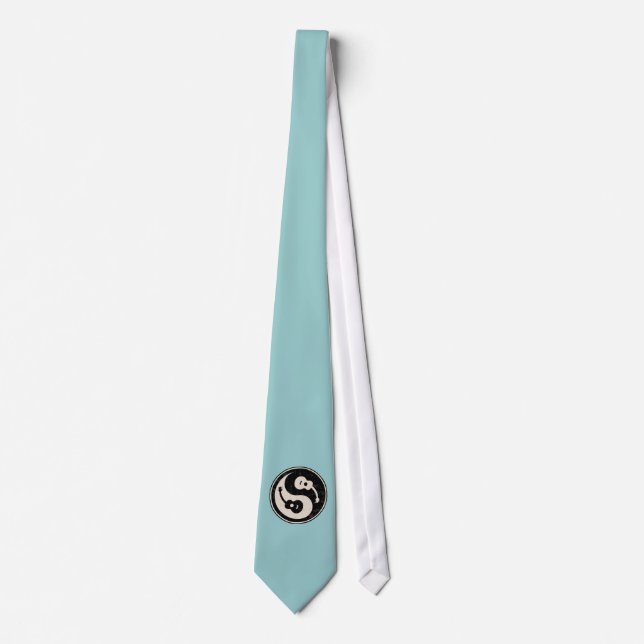 guit-yang1-blk-tan-T Krawatte (Vorderseite)