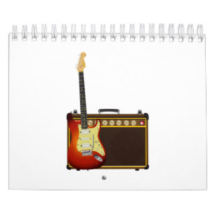 Guitar And Aplifier Kalender
