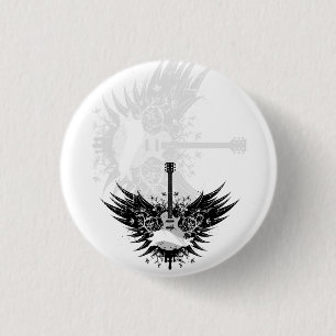 Guitar-Angel (Gitarren Engel) Button