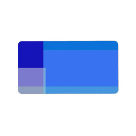 GUITAR BLUES Musical Bar Bat Mitzvah Label Adressaufkleber