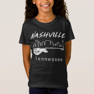 Guitar Country Music Souvenir Geschenk Nashville T-Shirt