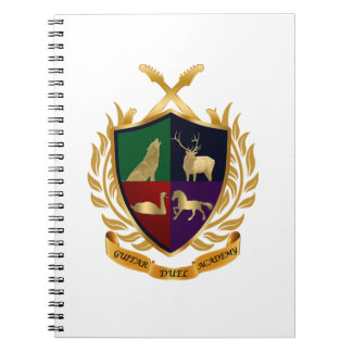 Guitar Duel Academy Notebook Notizblock