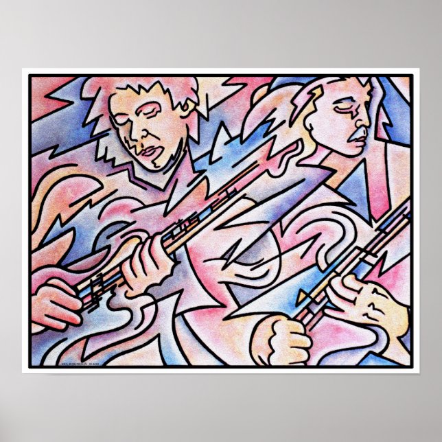 Guitar Duel Poster (Vorne)