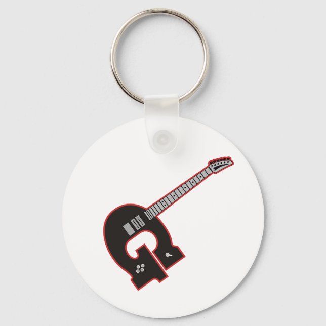 Guitar G Schlüsselanhänger (Vorderseite)