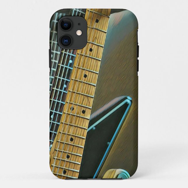 guitar gift for fathers day Case-Mate iPhone hülle (Rückseite)