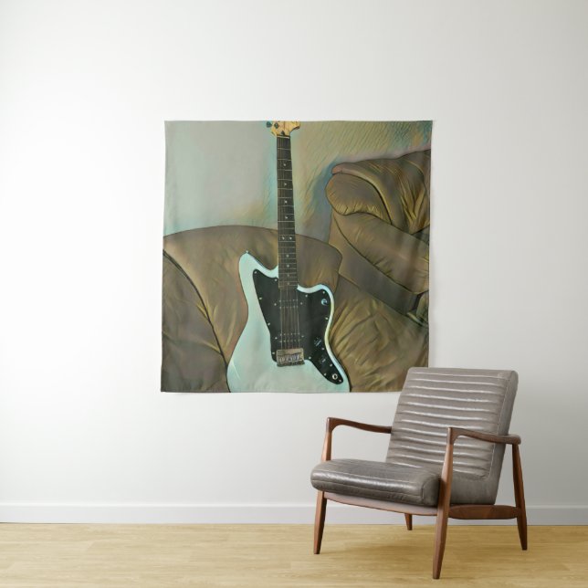 Guitar gifts for dad wandteppich (Beispiel)