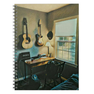 Guitar gifts for girlfriend notizblock