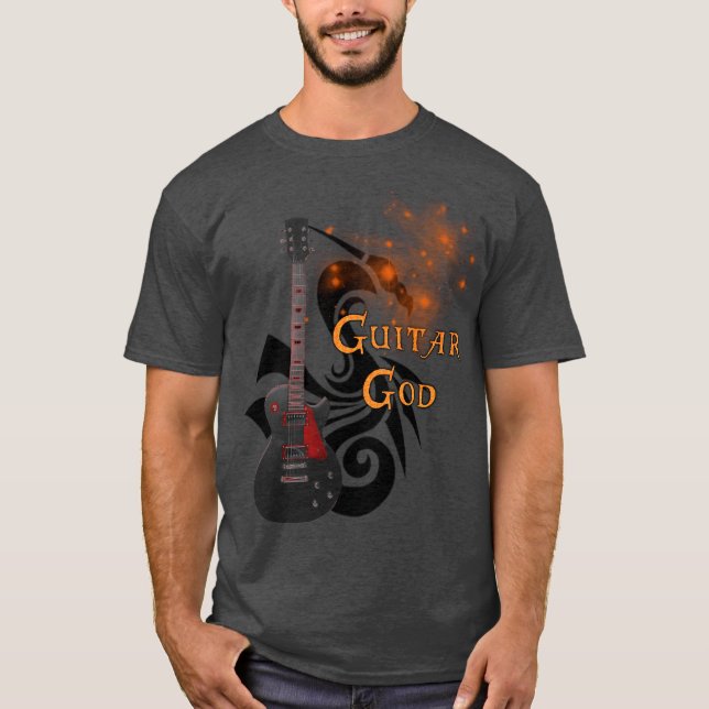 GUITAR GOD T - SHIRT (Vorderseite)