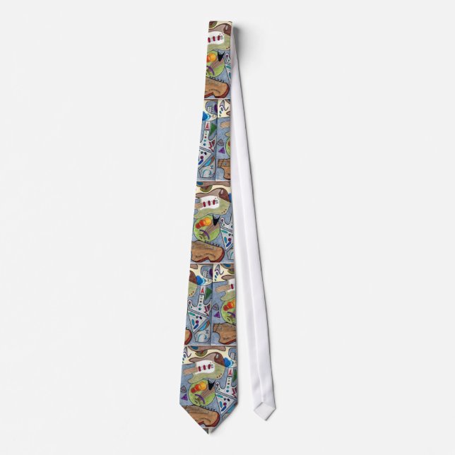 Guitar Guys Love This Tie! Krawatte (Vorderseite)