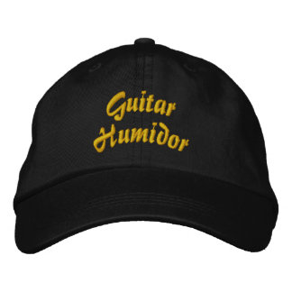 Guitar Humidor Bestickte Kappe