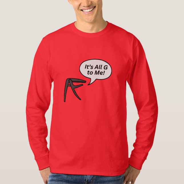 Guitar Humor T-Shirt (Vorderseite)