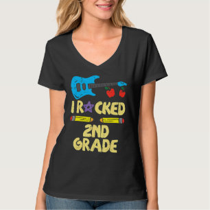 Guitar I rockte letzte Schulmusiktage 2. Klasse T-Shirt