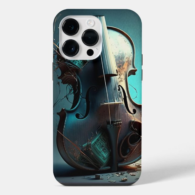 Guitar iPhone 14 Pro Max Hülle (Rückseite)