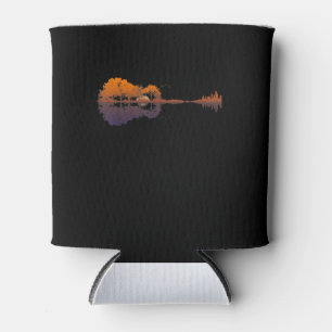 Guitar Lake Shadow Liebe Guitar Geschenk Musik Dosenkühler