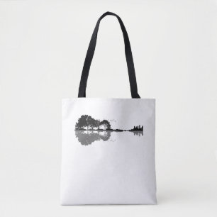 Guitar Lake Shadow Liebe Guitar Geschenk Musik Tasche