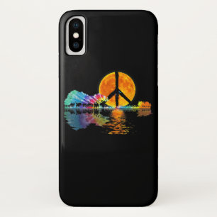 Guitar Lake Shadow Peace Liebe Guitar Hippie Case-Mate iPhone Hülle