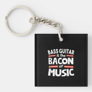 Guitar Lover Bass Gitarre ist wieder in der Musi Schlüsselanhänger