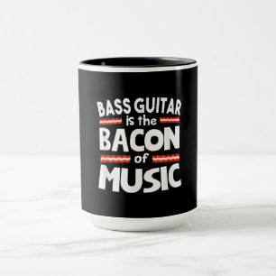 Guitar Lover Bass Gitarre ist wieder in der Musi Tasse