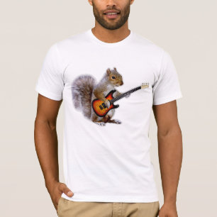 Guitar Lover   Eichhörnchen Gitarre spielen T-Shirt