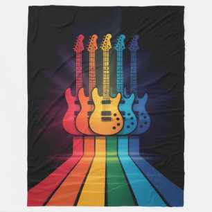 Guitar Lover Fleecedecke