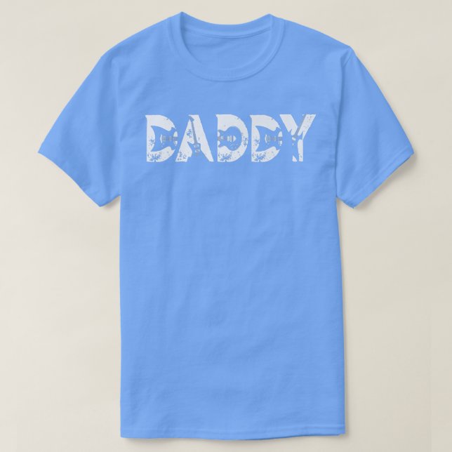 Guitar Lover Guitarist Daddy Funny Music Fathers D T-Shirt (Design vorne)