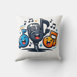 Guitar Lover – Minimalist Music Illustration Desig Kissen