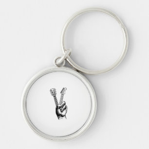 Guitar Lover   Say Hi Guitar Gift Schlüsselanhänger