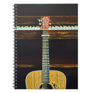Guitar lovers gifts notizblock