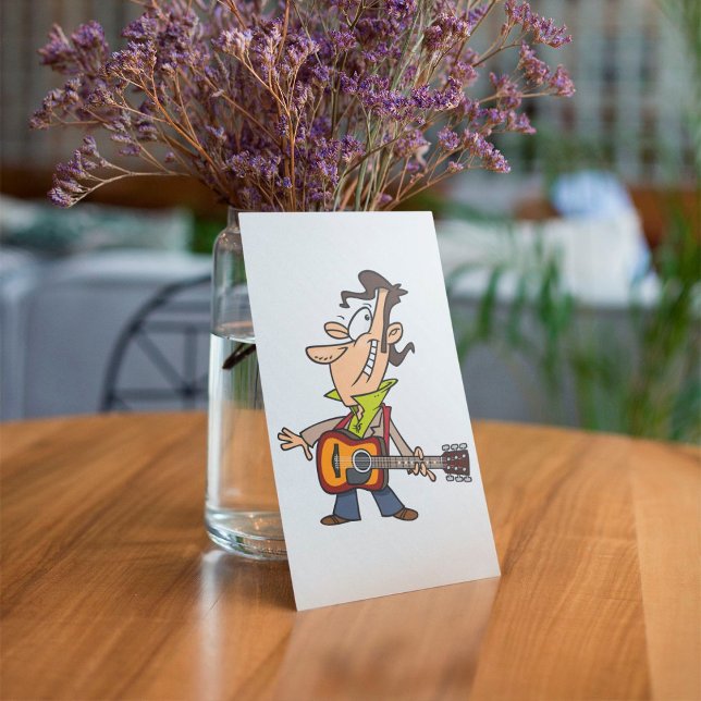 Guitar Man Rockstar Einladung (Von Creator hochgeladen)