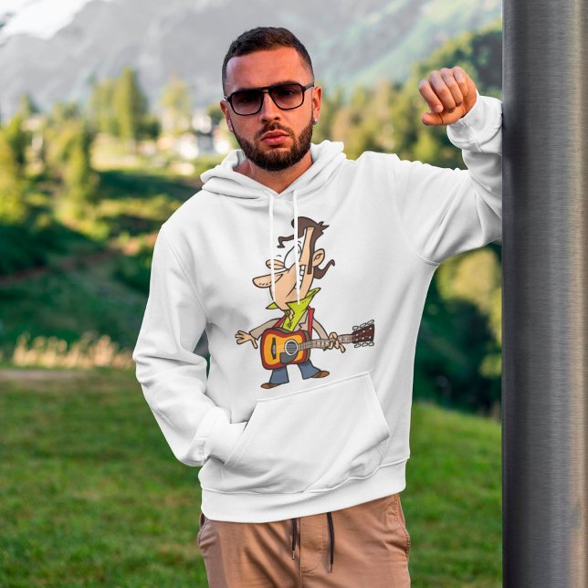 Guitar Man Rockstar Hoodie (Von Creator hochgeladen)