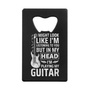 Guitar Music Geldbeutel Flaschenöffner