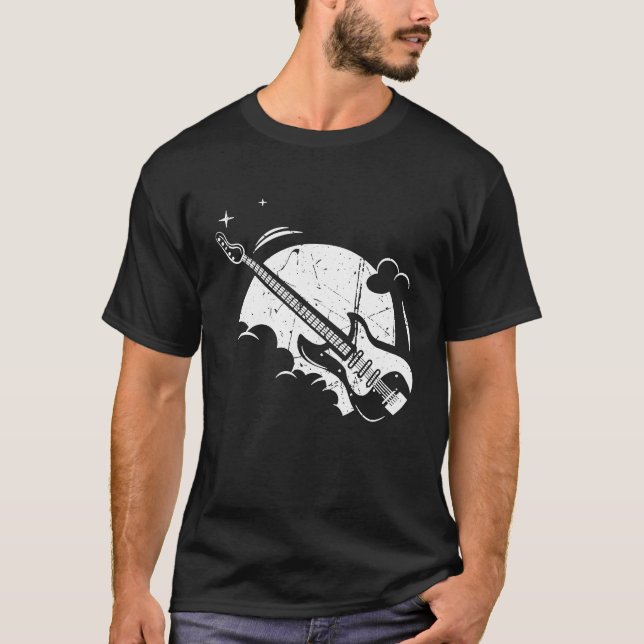Guitar Musical Instruments Music Guitarist Guitars T-Shirt (Vorderseite)