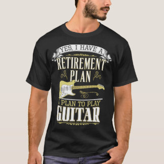 Guitar-Pensionsplan T-Shirt