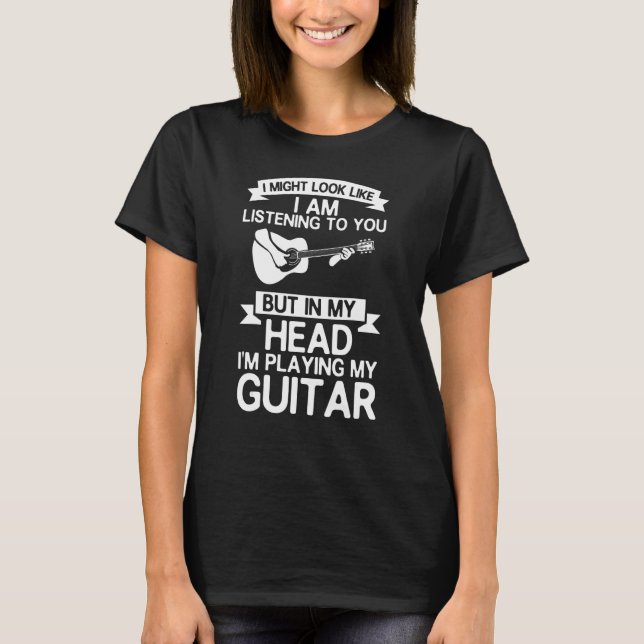 Guitar Player Outfit könnte ich aussehen, als wäre T-Shirt (Vorderseite)