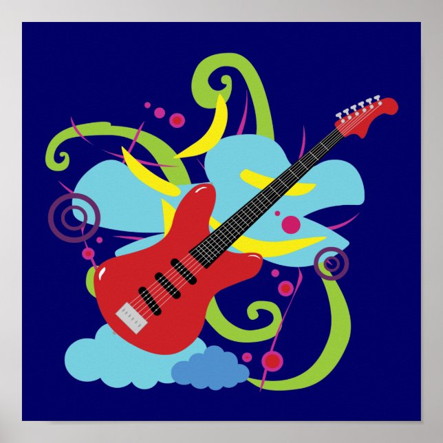 Guitar Solo Dream Poster (Vorne)