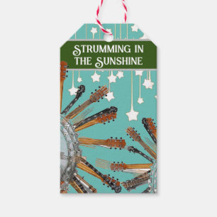 GUITAR STRINGS IN DER SONNE GESCHENKANHÄNGER