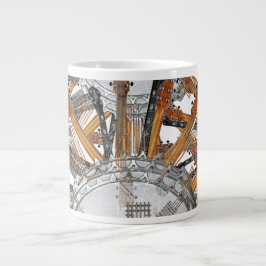 GUITAR STRINGS IN DER SONNE Jumbo-Tasse