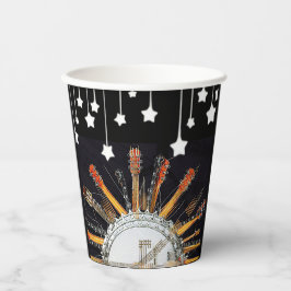 GUITAR STRINGS IN DER SONNE PAPPBECHER